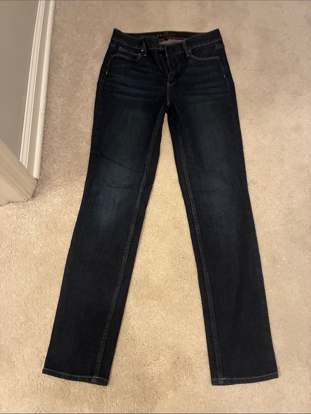 White House Black Market Women's Sculpt slim Skinny Jeans - Dark Blue